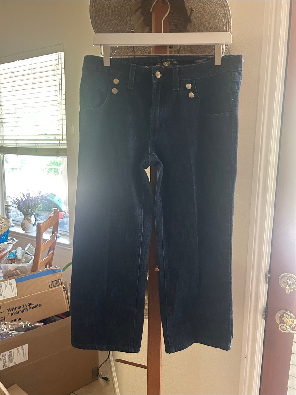 U.S. Polo Assn. Dark Blue Capris
